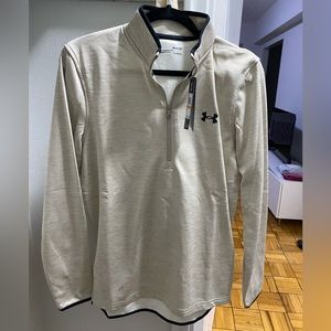 Cream NWT Under Armour Pullover